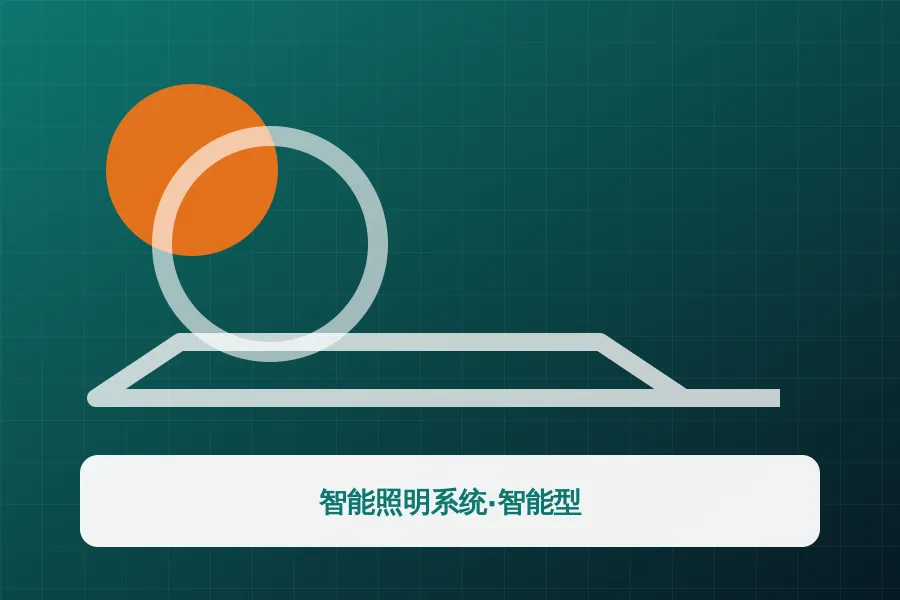 智能照明系统·智能型应用示意图